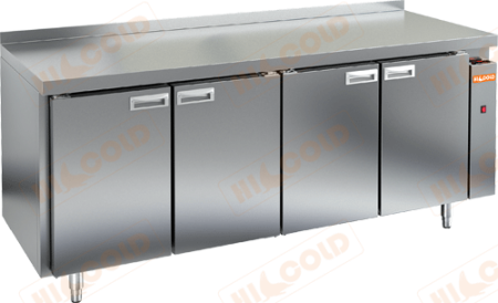 Холодильный стол HICOLD GN 1111/BT P, без агрегата, 4 двери (-18...-10°) | Продажа, монтаж и обслуживание холодильного оборудования | Север33