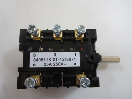 Переключатель Gottak 7LA 840502 (7LA 840511K) для электроплит и шкафов | Продажа, монтаж и обслуживание холодильного оборудования | Север33