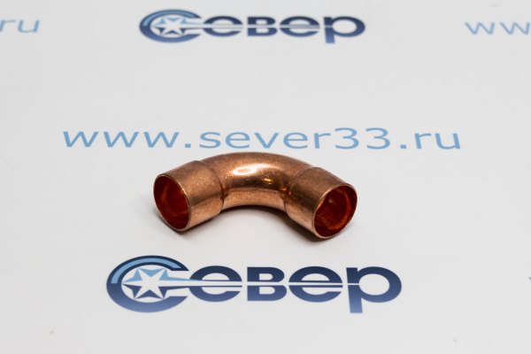 Отвод медный 22 мм 90 гр._1ed
