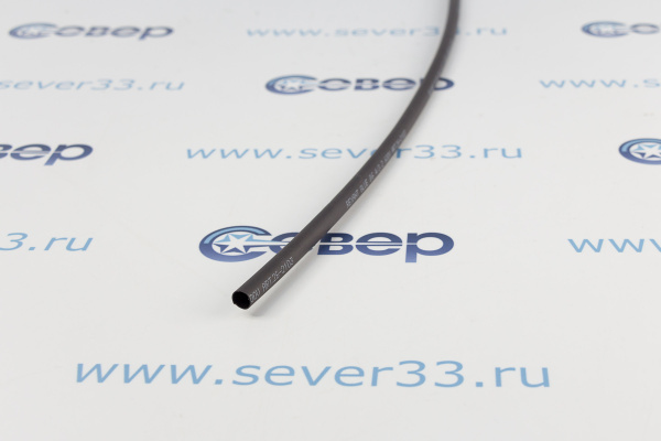 Термоусадка клеевая ⌀6,4мм черная_1