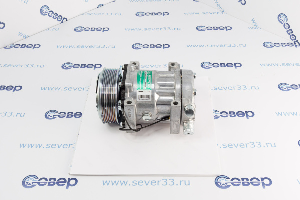 Компрессор кондиционера поршневой 7H15,12v,PV8, RC-U0840 выходы вертикальные (O-ring) 34-78_1