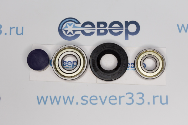 Ремкомплект бака стиральной машины Samsung (сальник 25-50,55-10_12, подш. 6203ZZ, 6204ZZ)_3