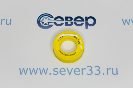 ФУМ-лента PF 12мм0,1мм12м fe532 | Продажа, монтаж и обслуживание холодильного оборудования | Север33