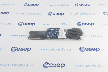 Стяжки нейлоновые 4x300 черный FORTISFLEX | Продажа, монтаж и обслуживание холодильного оборудования | Север33