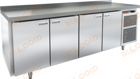 Холодильный стол HICOLD BN 1111/BT W, бок, 4 двери (-18...-10°С) | Продажа, монтаж и обслуживание холодильного оборудования | Север33