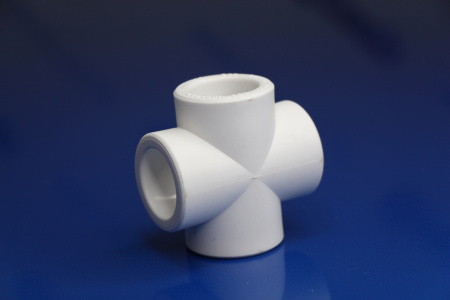 Крестовина 25 PN 25 белый | Продажа, монтаж и обслуживание холодильного оборудования | Север33