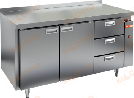 Морозильный стол HICOLD SN 113/BT P, без агрегата, 3 ящика, 2 двери (-18...-10°) | Продажа, монтаж и обслуживание холодильного оборудования | Север33