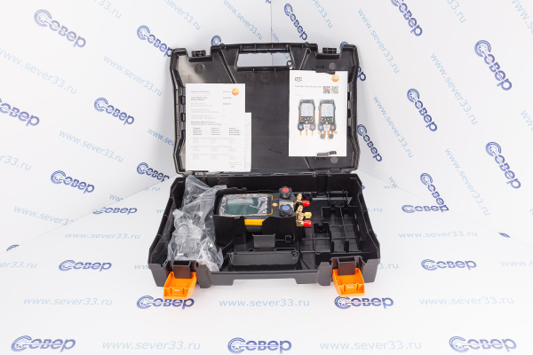 Цифровой манометрический коллектор TESTO 550S комплект 1 в кейсе_3