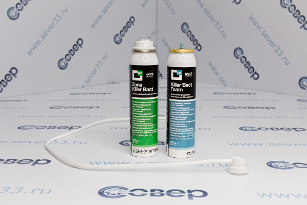 Набор очищаюших средств TotalKillerBact пена 100 мл (мята)_1e