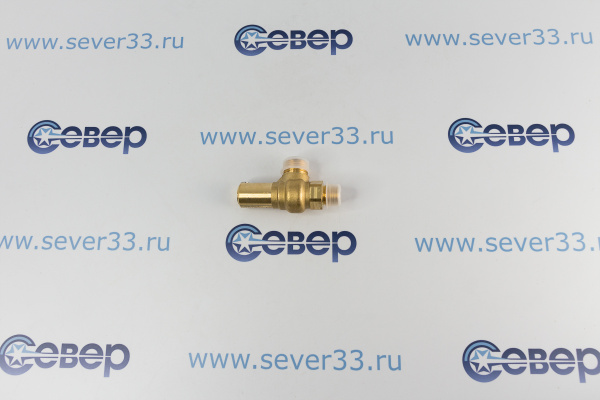 Клапан сброса давления NPT D 7СS 38 GAS 12, brass, PTFE (-196+250) - 30 бар_1