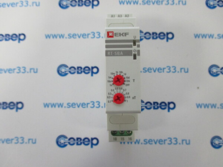 Реле времени RT-SBA (задержка включения) | Продажа, монтаж и обслуживание холодильного оборудования | Север33