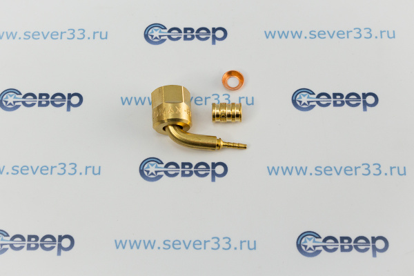 Штуцер Gomax 14 DN2 90x XCA02C с медной прокладкой_1