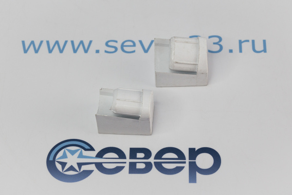 Крепление ручки духовки DARINA белое мод.GM341,441,442, КМ341,441, ЕМ331,341, ЕС341, NEVA (пара)_1