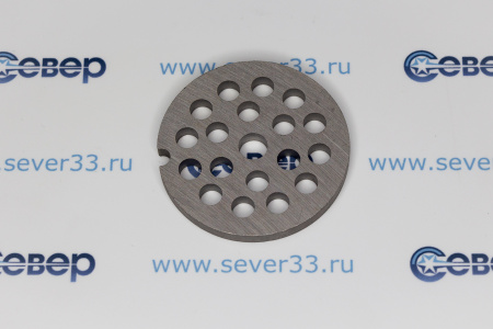 Решетка мясорубки РОТОР/Умелица/Гамма/Акс. MRZ039 6,3мм толщина 5мм | Продажа, монтаж и обслуживание холодильного оборудования | Север33