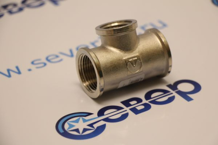 VALTEC Тройник переходной 3/4" х 1/2" х 3/4" вн.-вн.-вн. | Продажа, монтаж и обслуживание холодильного оборудования | Север33