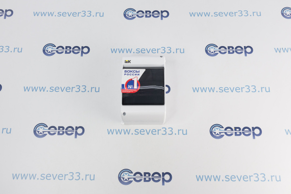 Корпус IEK MKP42-N-04-30-12 ОП КМПн 24 Krepta 3 IP30 для 4-х авт. выкл.прозр. крышка пластик белая_1