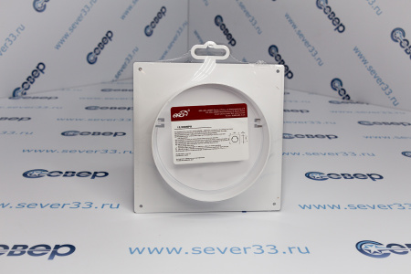 12,5SKNPO, Соединитель круглых каналов с накладной пластиной и обратным клапаном, D125	 | Продажа, монтаж и обслуживание холодильного оборудования | Север33