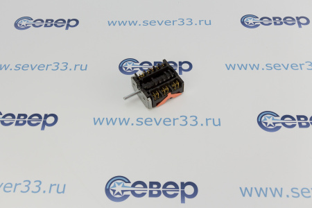 Переключатель плиты INDESIT EGO 46.26866.801, 022195 6 поз. | Продажа, монтаж и обслуживание холодильного оборудования | Север33