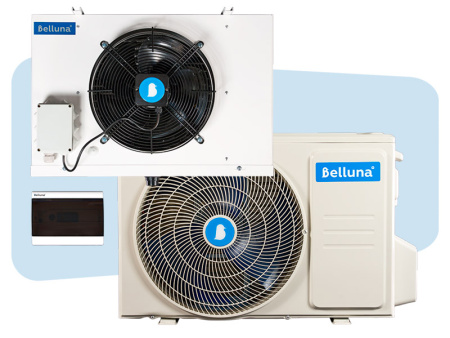 Сплит-система Belluna P207 Frost (R507) с зимним комплектом (-25...+5°C) On/Off | Продажа, монтаж и обслуживание холодильного оборудования | Север33