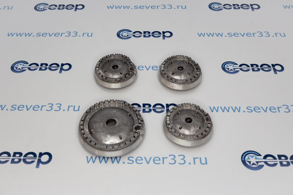 Комплект рассекателей (4шт) FLAMA стиль RG, FG, CG, RK (оксидированные)_1