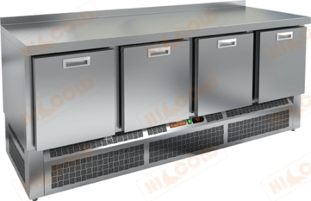 Холодильный стол HICOLD GNE 1111/BT BOX, нижн, 4 ящика (-18...-10°С) | Продажа, монтаж и обслуживание холодильного оборудования | Север33