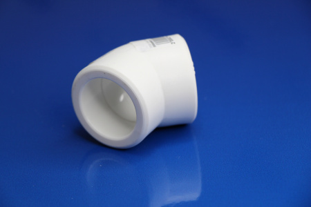 Угол 32х45 PN 25 белый | Продажа, монтаж и обслуживание холодильного оборудования | Север33