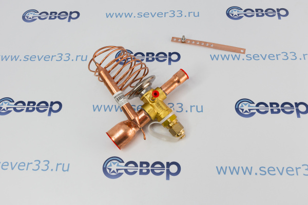 Терморегулирующий вентиль ТРВ HONGSEN FRF410W-19-5-9 (-35 +5 °C, 70,41 кВт, с MOP, R410A)_1