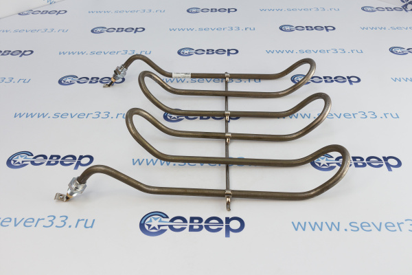 ТЭН для шаурмы 3 зубца, 2500 Вт нерж,перемычка_1