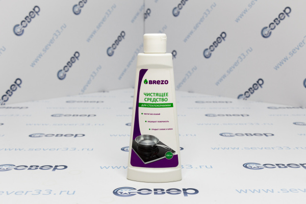 Чистящее средство для стеклокерамических плит, 250 мл. BREZO,_1e
