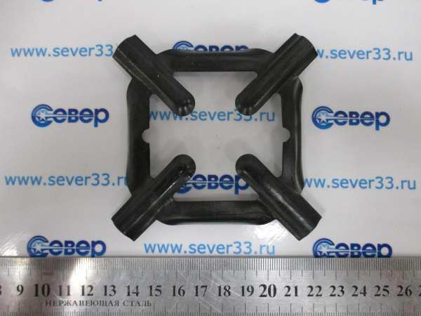 Подставка на решетку стола (для мелкой посуды) оксидированная (квадрат)