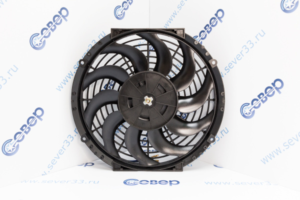 Вентилятор осевой 12'' 12V PULL 100W S_2e