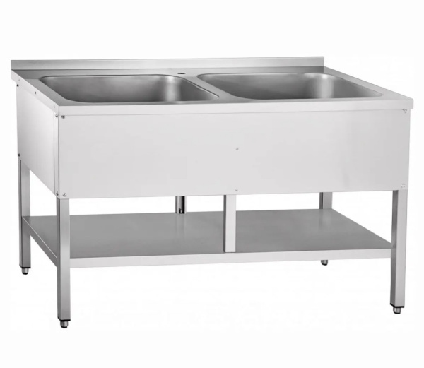 Ванна моечная цельнотянутая 2-х секц. ВМП-7-2-5 РН