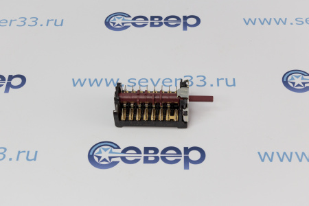 Переключатель плиты 263900054,870701К BEKO 7 поз. 23 мм (16А) | Продажа, монтаж и обслуживание холодильного оборудования | Север33