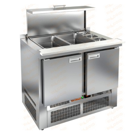 Стол для салатов (саладетта) HICOLD SLE3-11GN полипропилен | Продажа, монтаж и обслуживание холодильного оборудования | Север33