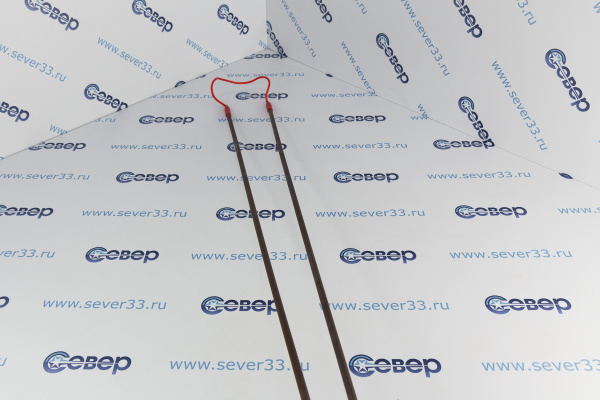 ТЭН для DD6352A - type B, L=1230 мм ( греющая часть L-1180мм), 1.2 KW с перемычкой_1