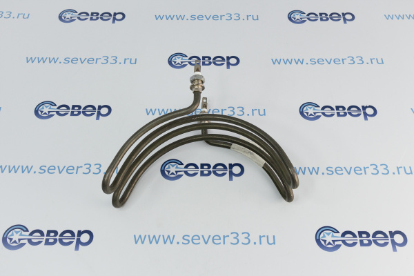 Тэн для шаурмы 2 зубца конт. по середине 1500 Вт нерж. В100 диам. 8 мм штуцер М14_1