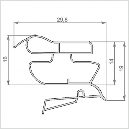 Уплотнитель 700х570 (ИН)  | Продажа, монтаж и обслуживание холодильного оборудования | Север33