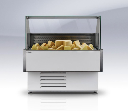 Холодильная витрина Cryspi Gamma Quadro 1200 с боковинами (0...+7 ºС) | Продажа, монтаж и обслуживание холодильного оборудования | Север33