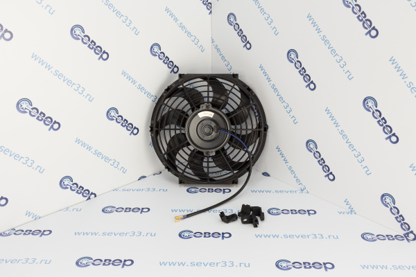 Вентилятор осевой 10'' 12V PULL 100W S_1