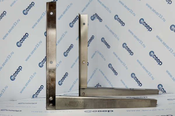 Кронштейн из нерж.стали 450х450 (AISI 201, 1,5 мм)e