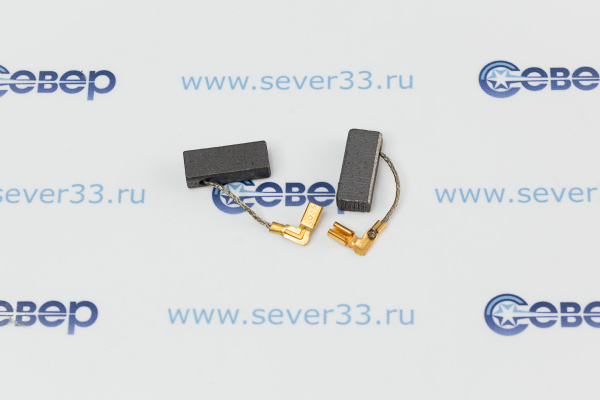 Электроугольная щетка (2шт), Bosch (перфоратор GBH 2-26), 5x8x19мм, проводник клемма (541)_1