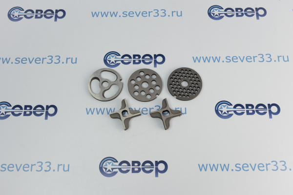 Комплект ножей и решеток к мясорубкам М-50С,М-75,МИМ-80_1