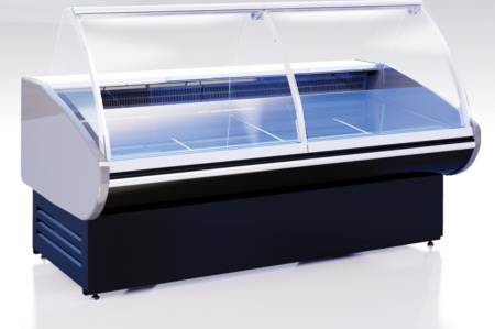 Холодильная витрина Cryspi Magnum Eco 2500 с боковинами (0...+7 ºС) | Продажа, монтаж и обслуживание холодильного оборудования | Север33