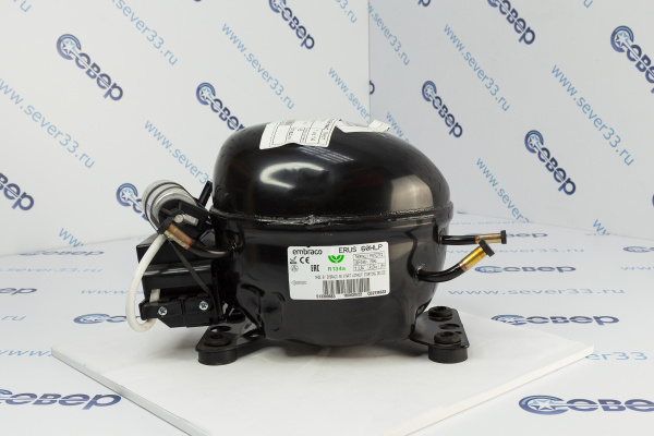 Компрессор EMBRACO ASPERA ERUS60HLP (R-134a, LBP Ткип.= -23,3°C Тконд.= 54,4°C) - 149 Вт._1