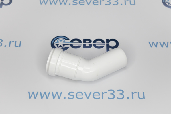 Отвод ВК 32х45,РТП, белый_1ed