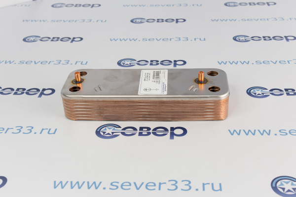 Теплообменник вторичный (14пл) BAXI_1