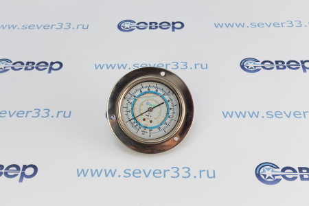 Манометр с глицерином, 80 мм. (R22; R134a;R404A; R407C) BCJH-NG-RC-80 | Продажа, монтаж и обслуживание холодильного оборудования | Север33