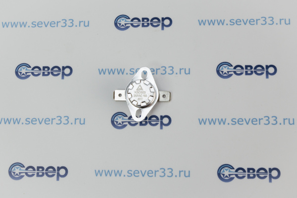 Датчик температуры KSD303 80°С 220V, 16A самовозвратный_1