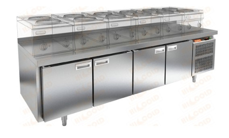 Стол морозильный под тепловое оборудование HICOLD GN 1111/BT LT (-18...-10 °С) | Продажа, монтаж и обслуживание холодильного оборудования | Север33