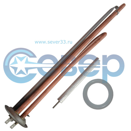 Тэны Аристон (Тип SHT) Original КОМПЛЕКТ 2.5 kWatt (1,0 + 1,5), фланец D64 мм, М4 | Продажа, монтаж и обслуживание холодильного оборудования | Север33